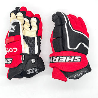 Gant de hockey junior Sherwood Code Encrypt Pro (noir/rouge/blanc)